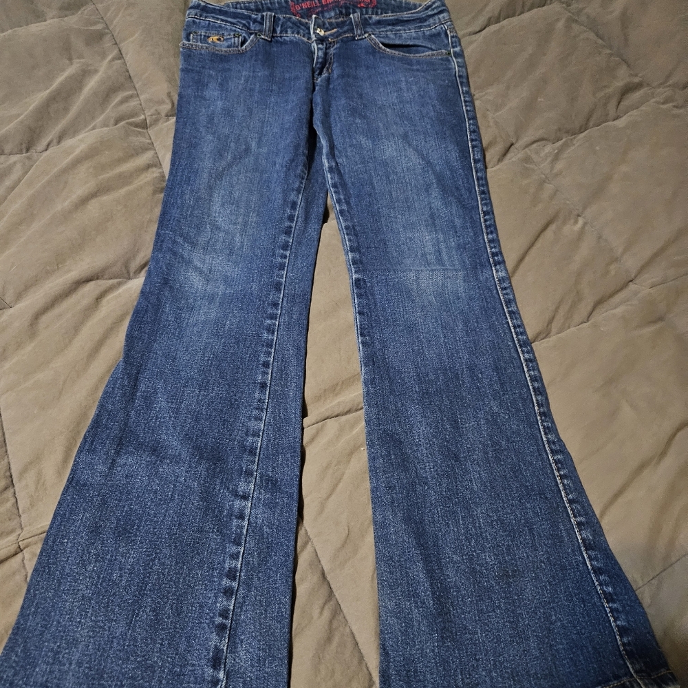 Oneill Brand Denim Flare Jeans